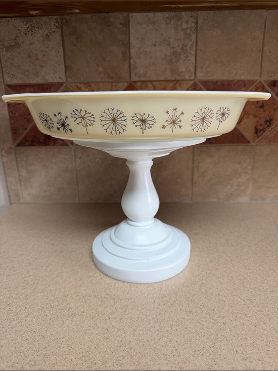 Other - Pyrex Dandelion Duet Divided Serving Dish 1958-59 1.5 Quart